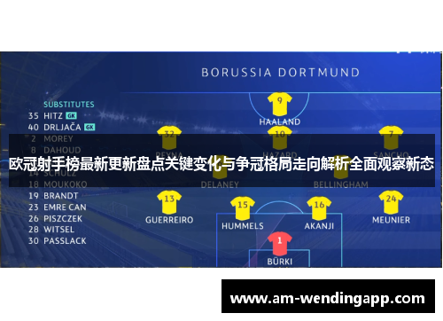 欧冠射手榜最新更新盘点关键变化与争冠格局走向解析全面观察新态 欧冠射手榜最新更新盘点关键变化与争冠格局走向解析全面观察新态